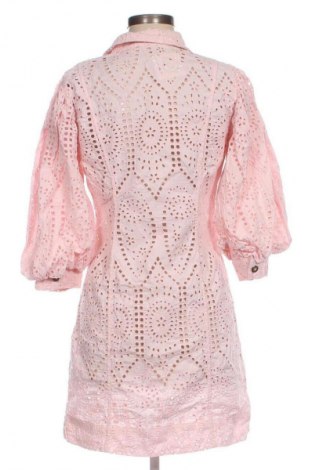 Kleid Ganni, Größe L, Farbe Rosa, Preis 59,34 €