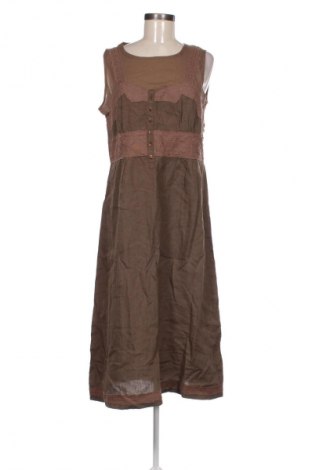 Рокля Weekend Max Mara, Размер L, Цвят Кафяв, Цена 185,00 лв.
