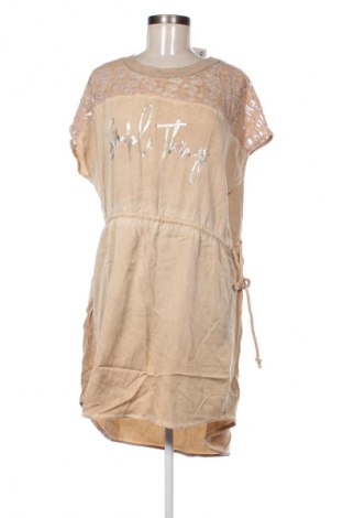 Kleid NEW COLLECTION, Größe M, Farbe Beige, Preis 65,60 €