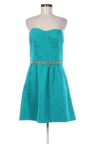 Kleid Naf Naf, Größe L, Farbe Grün, Preis 84,39 €