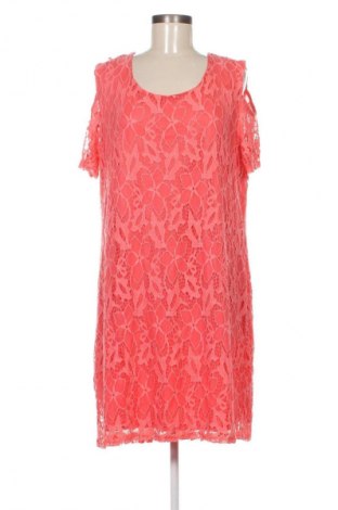 Kleid Peacocks, Größe 3XL, Farbe Rot, Preis 20,99 €