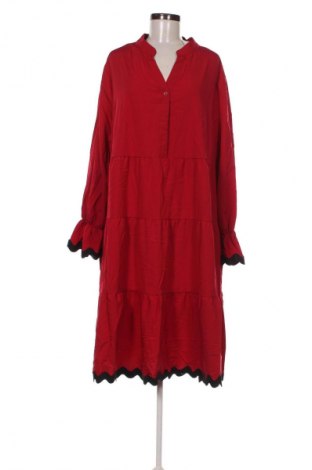Šaty  SHEIN, Veľkosť 4XL, Farba Červená, Cena  16,95 €