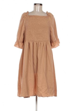 Kleid SHEIN, Größe 3XL, Farbe Beige, Preis 20,99 €