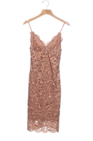 Kleid Sinsay, Größe XXS, Farbe Beige, Preis 14,83 €