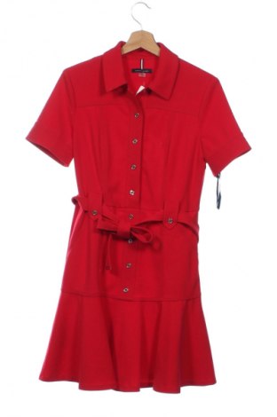 Рокля Tommy Hilfiger, Размер XS, Цвят Червен, Цена 104,99 лв.