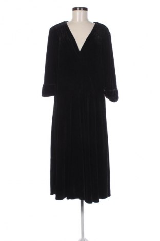 Kleid Unique Vintage, Größe 3XL, Farbe Schwarz, Preis 24,27 €