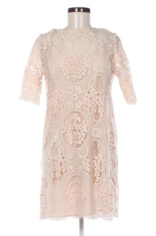 Kleid Zara, Größe M, Farbe Ecru, Preis 17,80 €