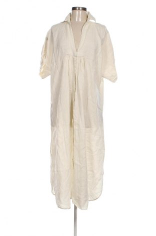 Kleid Zara, Größe L, Farbe Ecru, Preis 29,16 €