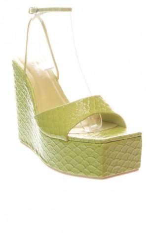 Sandály Public Desire, Velikost 42, Barva Zelená, Cena  490,00 Kč