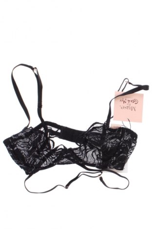 Melltartó Muse by Coco de Mer, Méret S, Szín Fekete, Ár 27 284 Ft