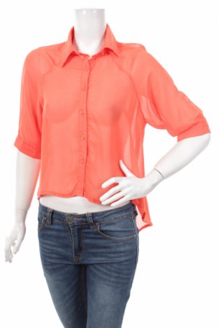 Γυναικείο πουκάμισο, Μέγεθος M, Χρώμα Πορτοκαλί, Τιμή 12,99 €