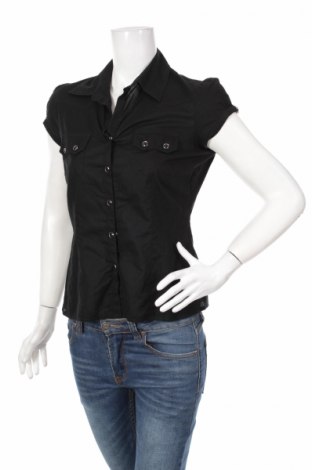 Γυναικείο πουκάμισο Authentic Style, Μέγεθος S, Χρώμα Μαύρο, Τιμή 11,13 €