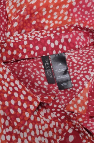Γυναικείο πουκάμισο Bisou Bisou By Michele Bohbot, Μέγεθος L, Χρώμα Κόκκινο, Τιμή 17,32 €