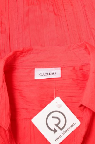 Γυναικείο πουκάμισο Canda, Μέγεθος M, Χρώμα Κόκκινο, Τιμή 15,46 €
