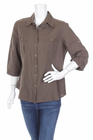 Γυναικείο πουκάμισο Canda, Μέγεθος XL, Χρώμα Καφέ, Τιμή 17,94 €