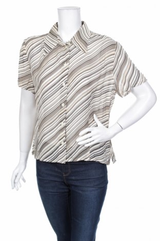 Γυναικείο πουκάμισο Comma,, Μέγεθος L, Χρώμα  Μπέζ, Τιμή 14,85 €