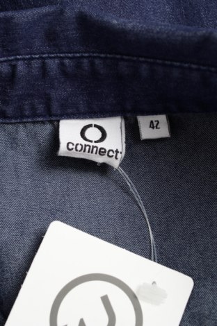 Γυναικείο πουκάμισο Connect, Μέγεθος M, Χρώμα Μπλέ, Τιμή 21,65 €
