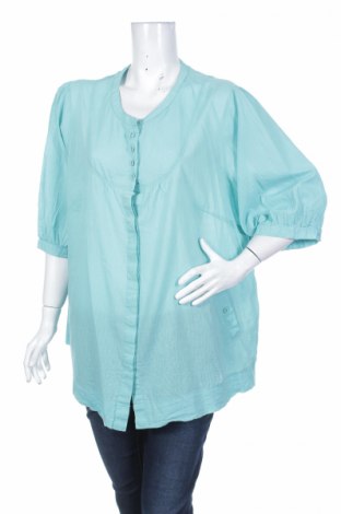 Γυναικείο πουκάμισο, Μέγεθος M, Χρώμα Μπλέ, Τιμή 22,27 €