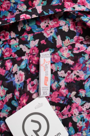 Γυναικείο πουκάμισο Fb Sister, Μέγεθος XS, Χρώμα Πολύχρωμο, Τιμή 11,75 €