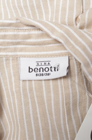 Γυναικείο πουκάμισο Gina Benotti, Μέγεθος M, Χρώμα  Μπέζ, Τιμή 16,49 €