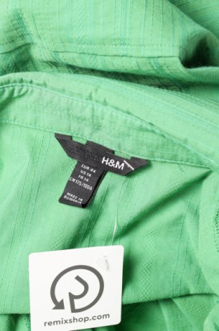 Γυναικείο πουκάμισο H&M, Μέγεθος XL, Χρώμα Πράσινο, Τιμή 12,37 €