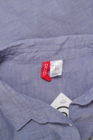 Γυναικείο πουκάμισο H&M Divided, Μέγεθος L, Χρώμα Μπλέ, Τιμή 15,41 €