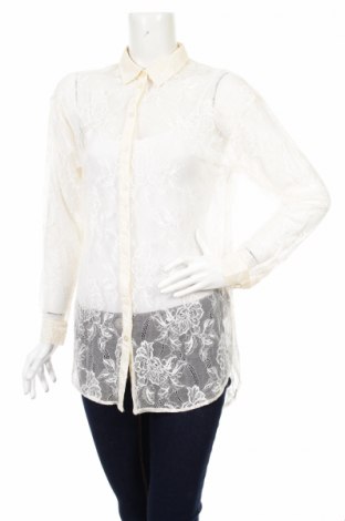 Γυναικείο πουκάμισο H&M Divided, Μέγεθος S, Χρώμα Εκρού, Τιμή 16,49 €