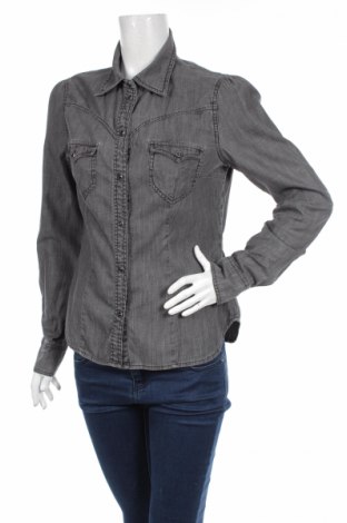 Γυναικείο πουκάμισο H&M Divided, Μέγεθος L, Χρώμα Γκρί, Τιμή 21,65 €