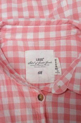 Γυναικείο πουκάμισο H&M L.o.g.g, Μέγεθος L, Χρώμα Ρόζ , Τιμή 9,28 €