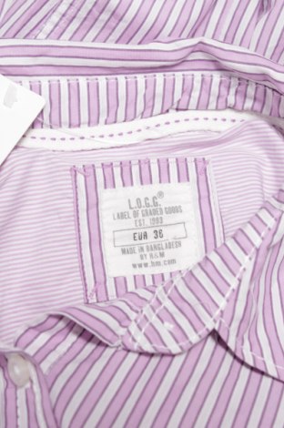 Γυναικείο πουκάμισο H&M L.o.g.g, Μέγεθος S, Χρώμα Βιολετί, Τιμή 16,70 €