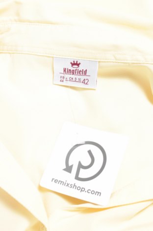 Γυναικείο πουκάμισο Kingfield, Μέγεθος L, Χρώμα Κίτρινο, Τιμή 11,13 €