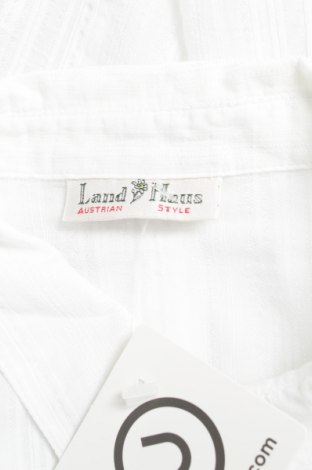 Γυναικείο πουκάμισο Land Haus, Μέγεθος XL, Χρώμα Λευκό, Τιμή 14,95 €