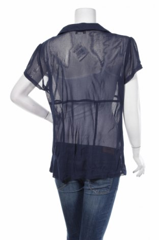 Γυναικείο πουκάμισο Mandarin, Μέγεθος XL, Χρώμα Μπλέ, Τιμή 19,18 €