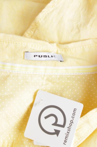 Γυναικείο πουκάμισο Public, Μέγεθος L, Χρώμα Κίτρινο, Τιμή 11,13 €