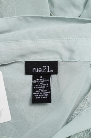 Γυναικείο πουκάμισο Rue 21, Μέγεθος S, Χρώμα Πράσινο, Τιμή 17,32 €