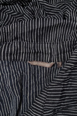Γυναικείο πουκάμισο Sandwich_, Μέγεθος L, Χρώμα Μαύρο, Τιμή 22,68 €