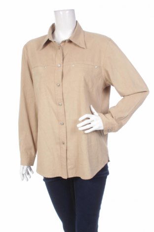 Γυναικείο πουκάμισο Street One, Μέγεθος XL, Χρώμα  Μπέζ, Τιμή 17,53 €