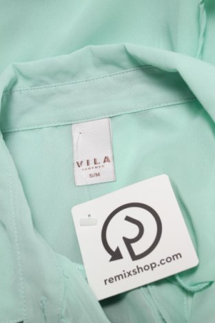Γυναικείο πουκάμισο Vila, Μέγεθος S, Χρώμα Πράσινο, Τιμή 11,13 €