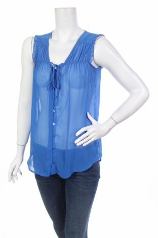 Γυναικείο πουκάμισο Zara Trafaluc, Μέγεθος M, Χρώμα Μπλέ, Τιμή 14,23 €