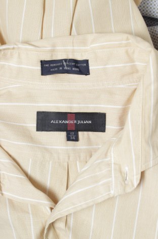 Мъжка риза Alexander Julian, Размер XL, Цвят Бежов, Цена 29,00 лв.