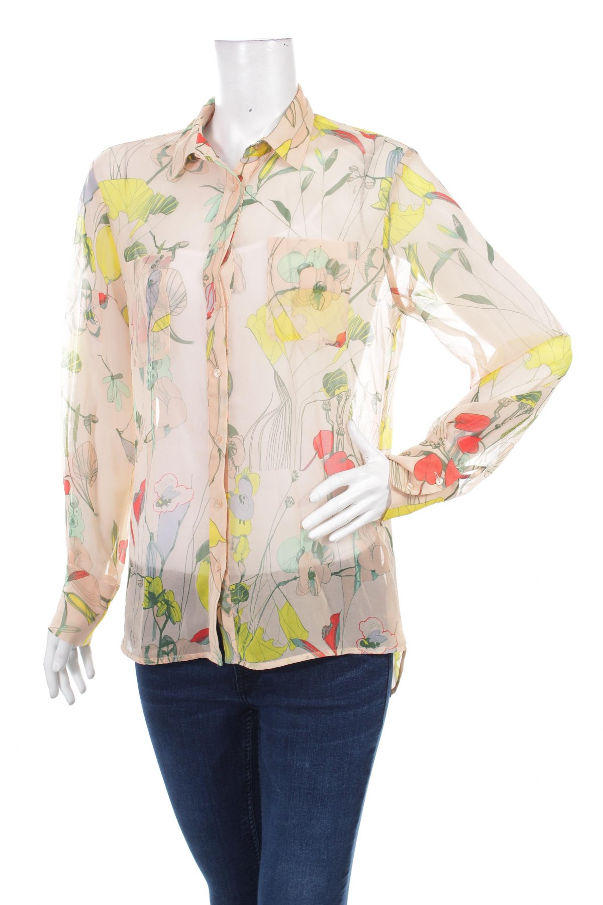 Γυναικείο πουκάμισο, Μέγεθος L, Χρώμα Πολύχρωμο, Τιμή 22,16 €