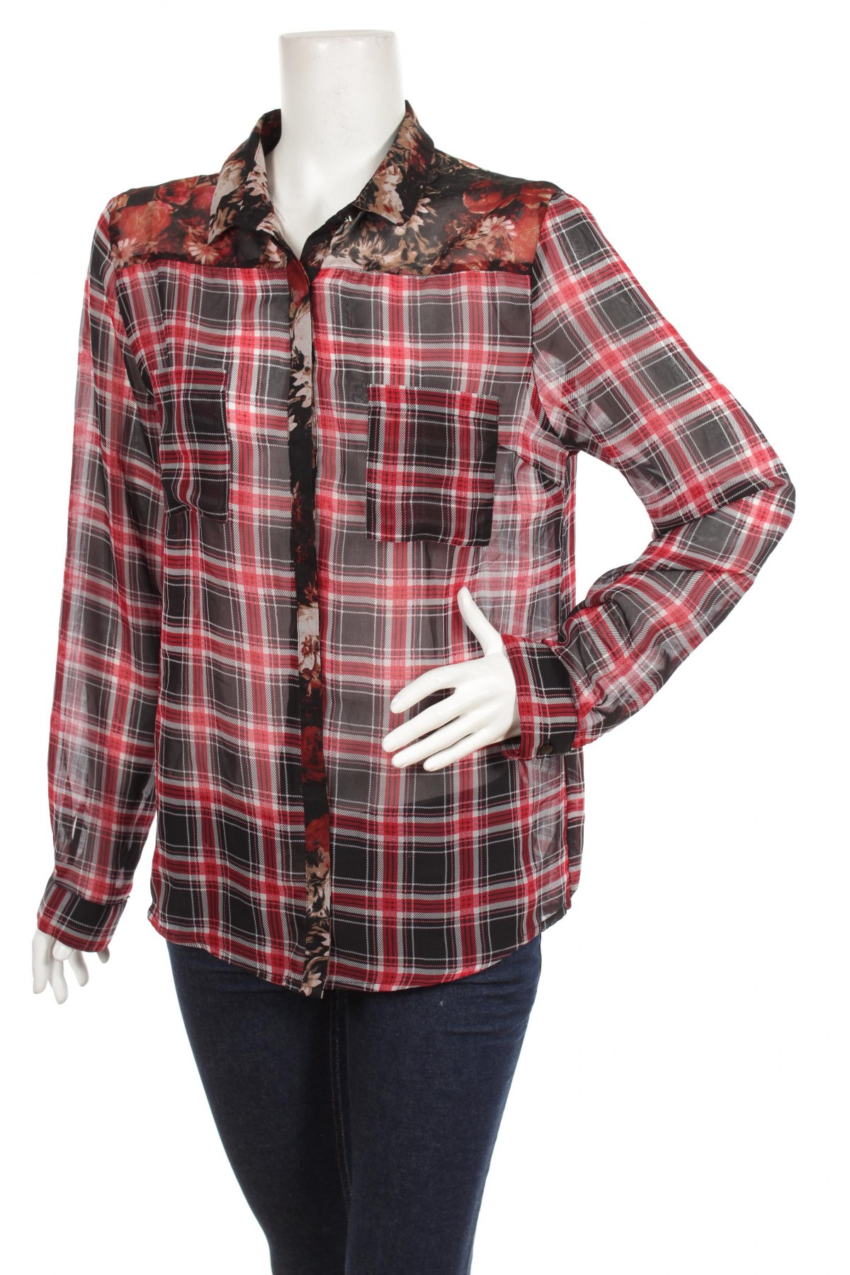Γυναικείο πουκάμισο, Μέγεθος L, Χρώμα Πολύχρωμο, Τιμή 17,32 €