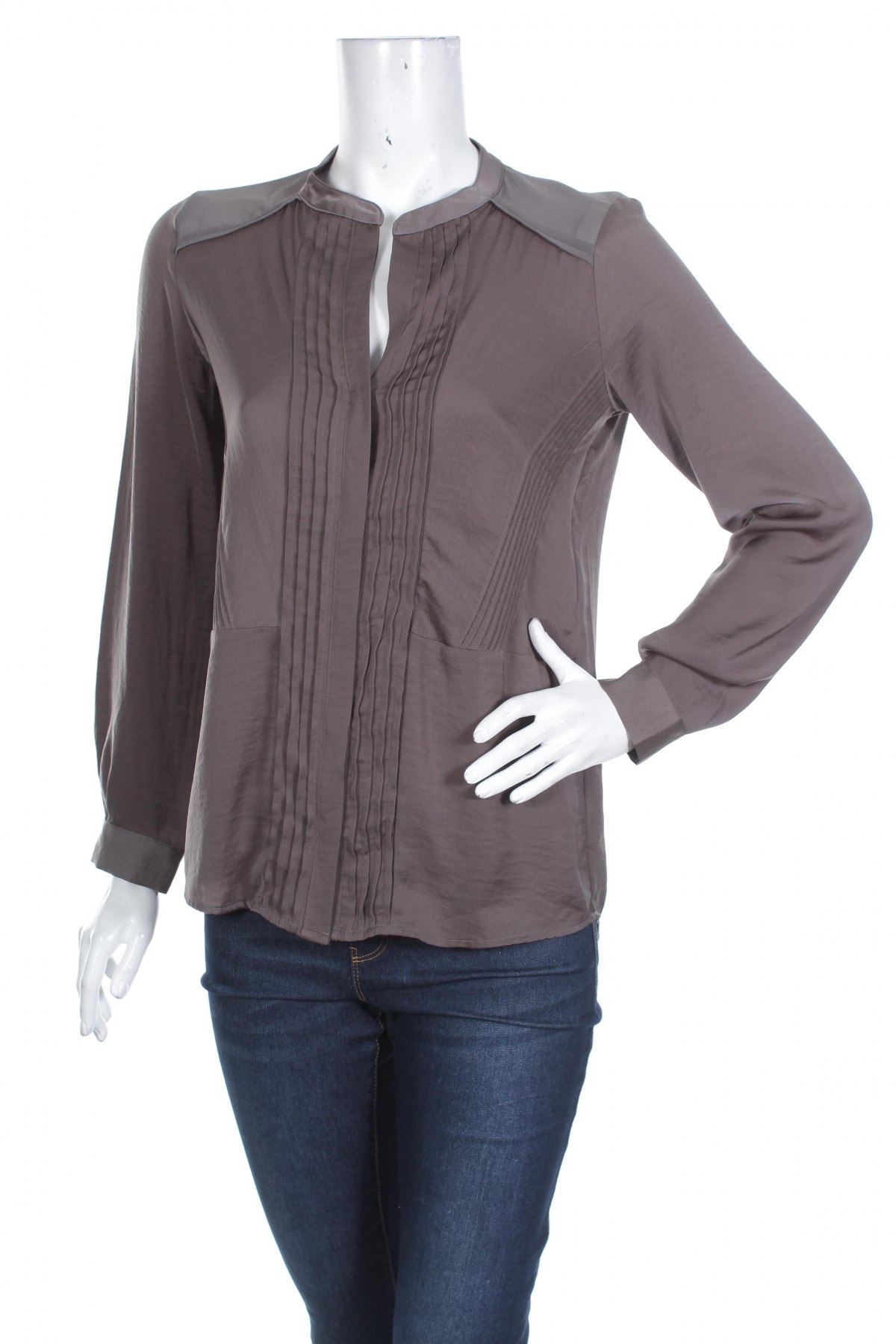 Γυναικείο πουκάμισο, Μέγεθος L, Χρώμα Γκρί, Τιμή 19,79 €