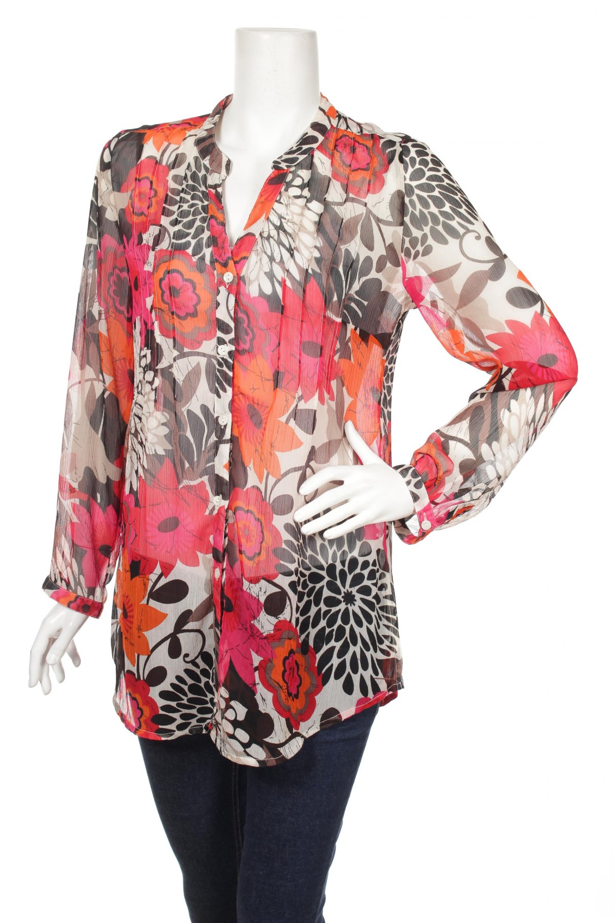 Γυναικείο πουκάμισο, Μέγεθος L, Χρώμα Πολύχρωμο, Τιμή 15,46 €
