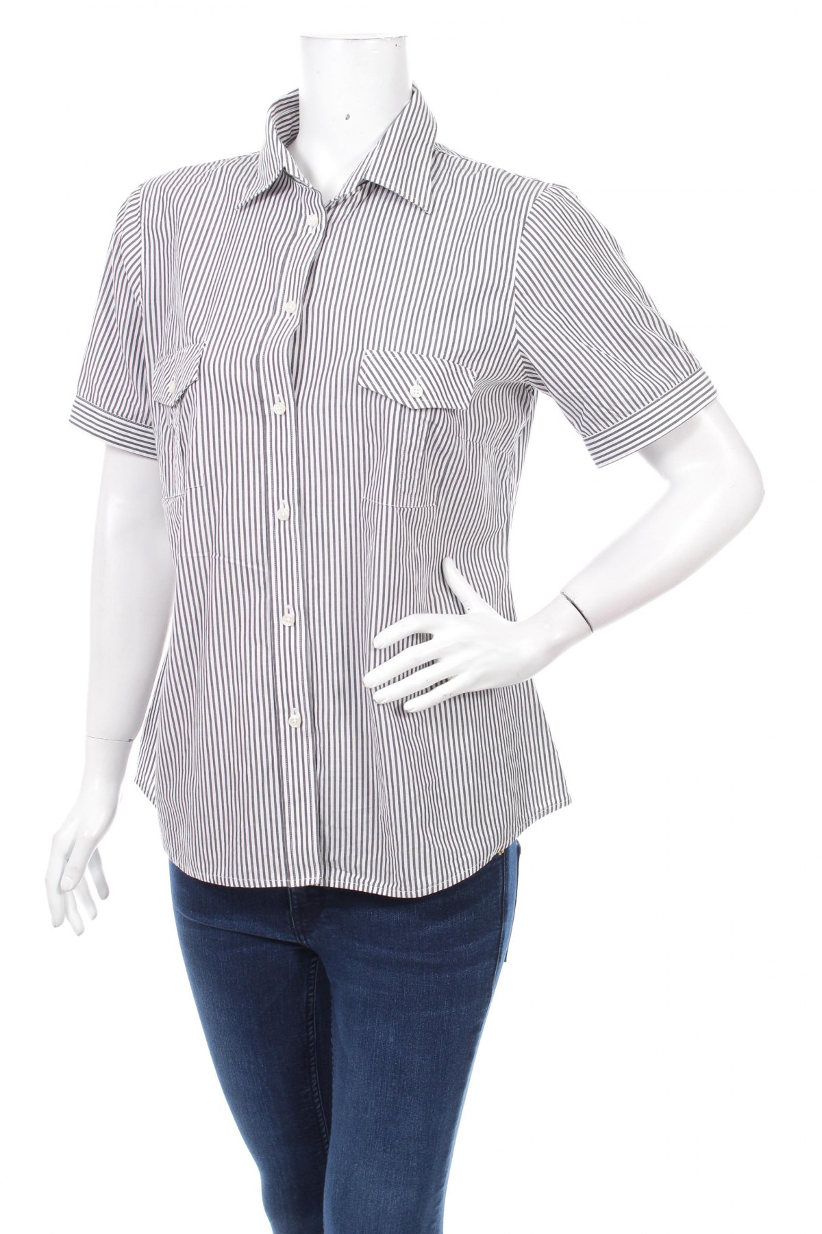 Γυναικείο πουκάμισο, Μέγεθος L, Χρώμα Γκρί, Τιμή 12,37 €