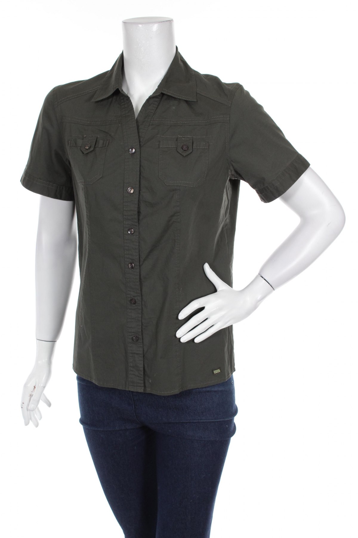 Γυναικείο πουκάμισο Cecil, Μέγεθος S, Χρώμα Πράσινο, Τιμή 9,28 €