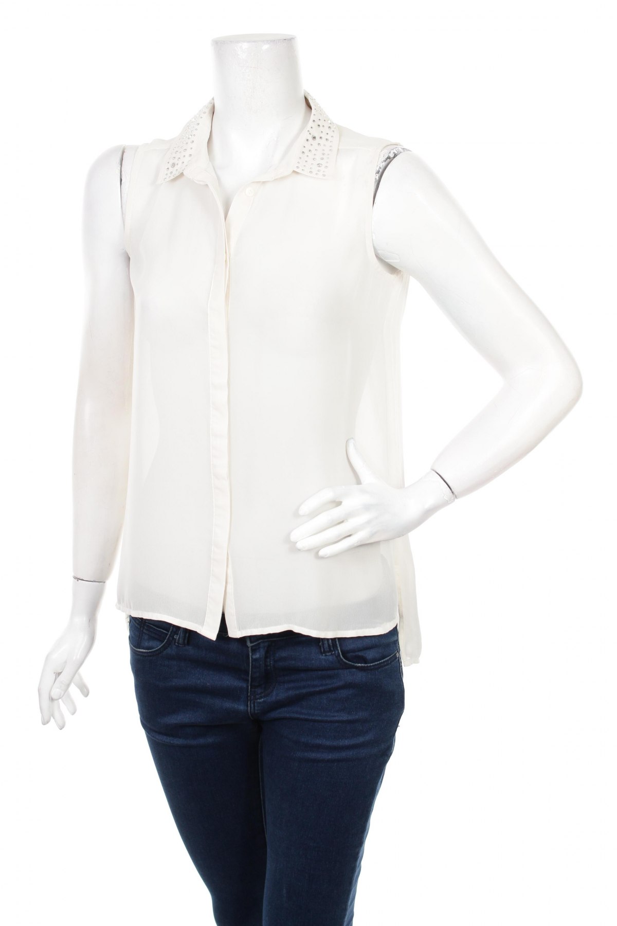 Γυναικείο πουκάμισο Cubus, Μέγεθος S, Χρώμα Λευκό, Τιμή 12,37 €
