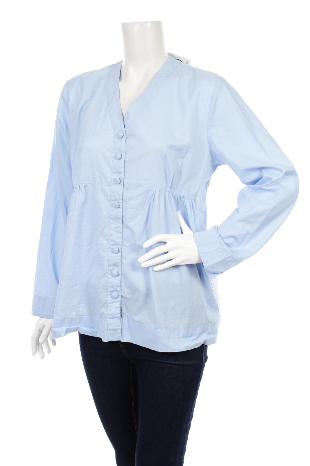 Γυναικείο πουκάμισο, Μέγεθος L, Χρώμα Μπλέ, Τιμή 22,68 €