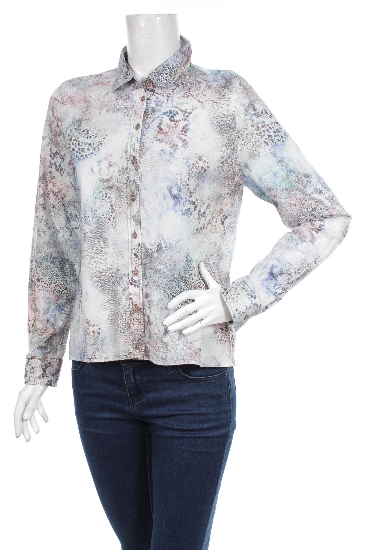 Γυναικείο πουκάμισο Erfo, Μέγεθος M, Χρώμα Πολύχρωμο, Τιμή 21,65 €