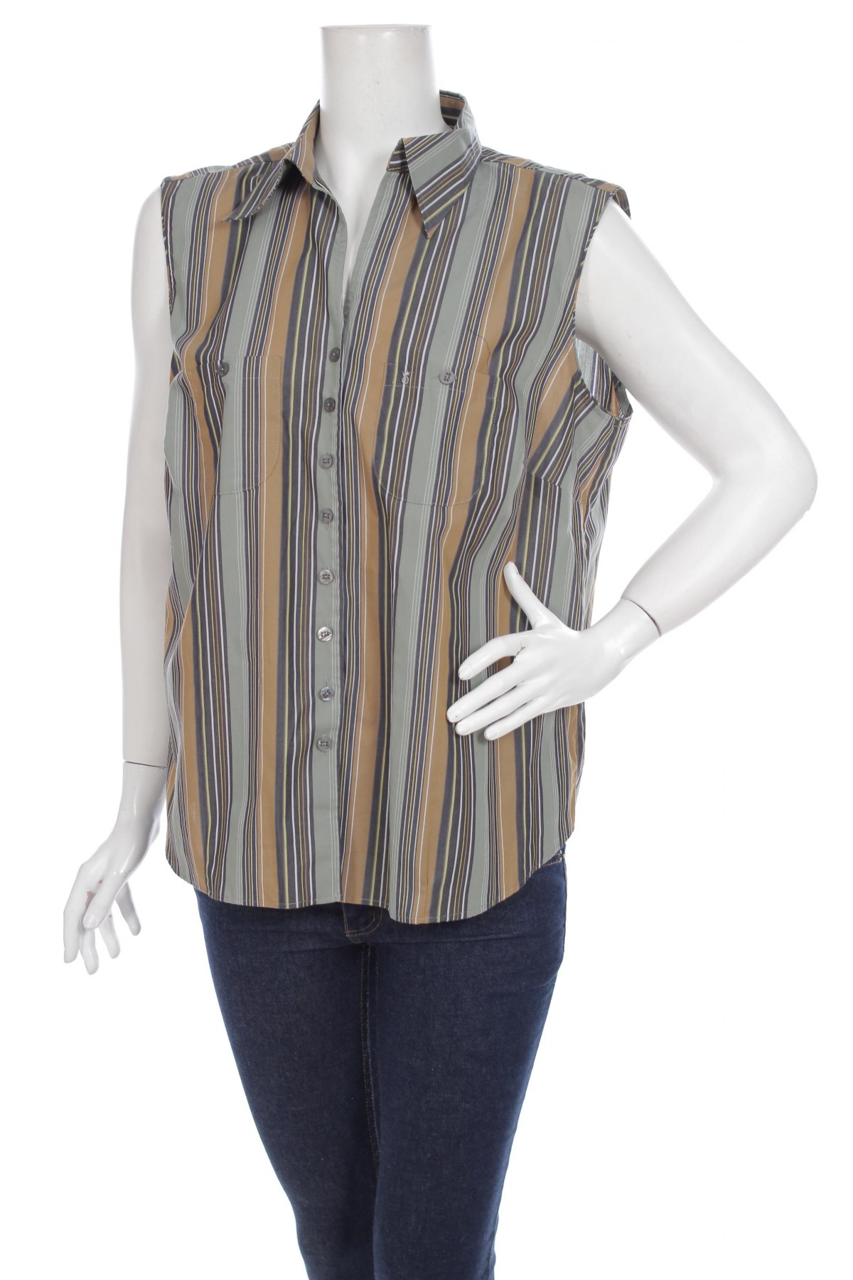 Γυναικείο πουκάμισο Eterna, Μέγεθος XL, Χρώμα Πολύχρωμο, Τιμή 9,28 €